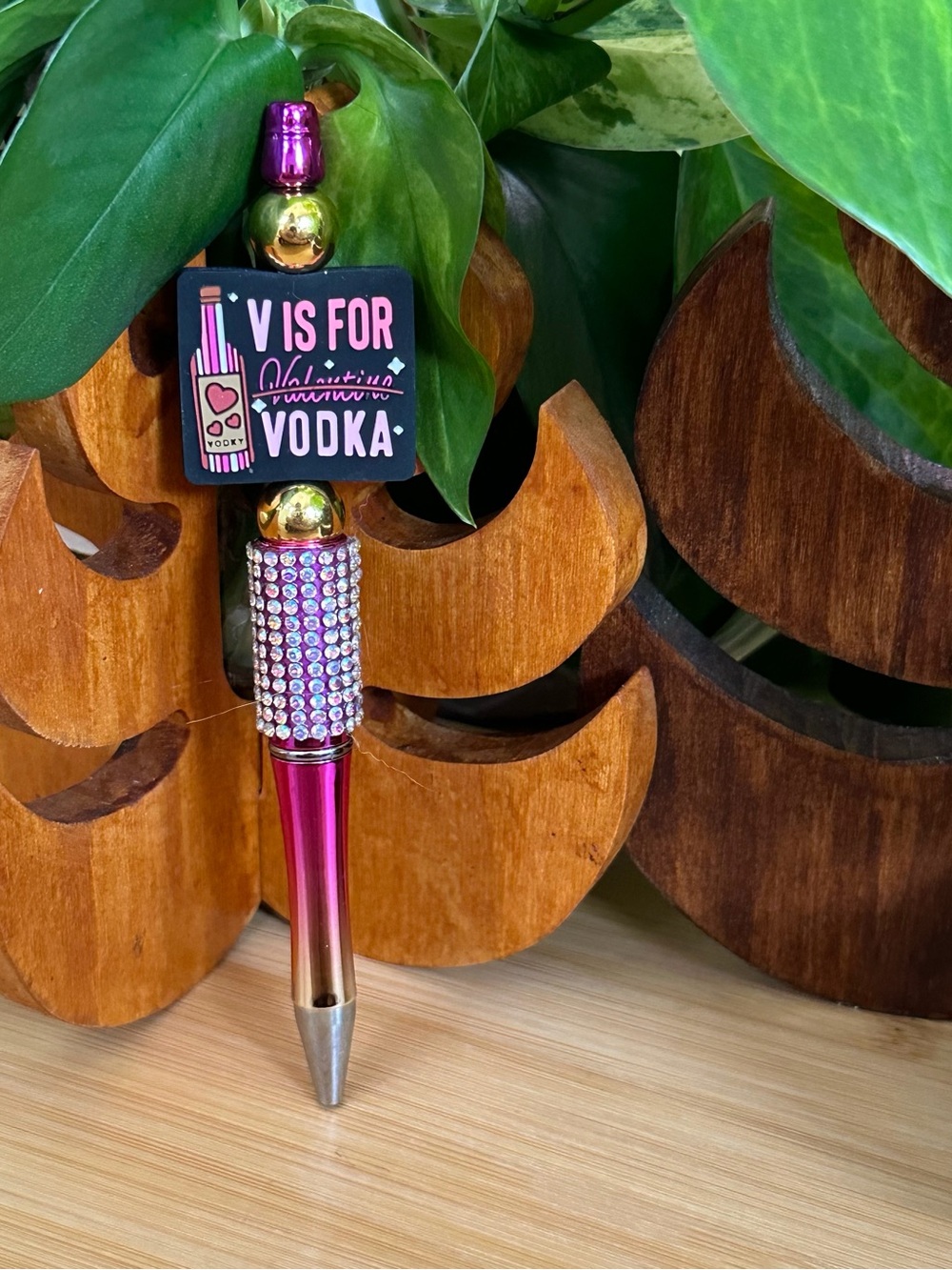 ✨ Handmade Beaded Pen Silicone Pen | Stylish Everyday Writing + Refill✨